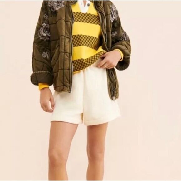 Free People x Tricia Fix Upcycled Quilted Jacket - S - Picture 4 of 8